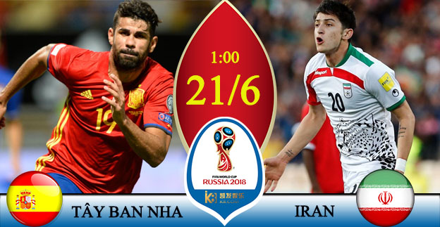 Link sopcast Iran vs Tây Ban Nha
