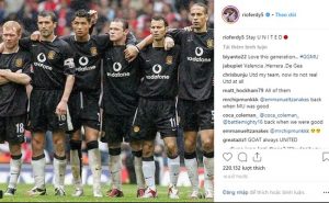 Chia sẻ của Rio Ferdinand trên Instagram cá nhân.
